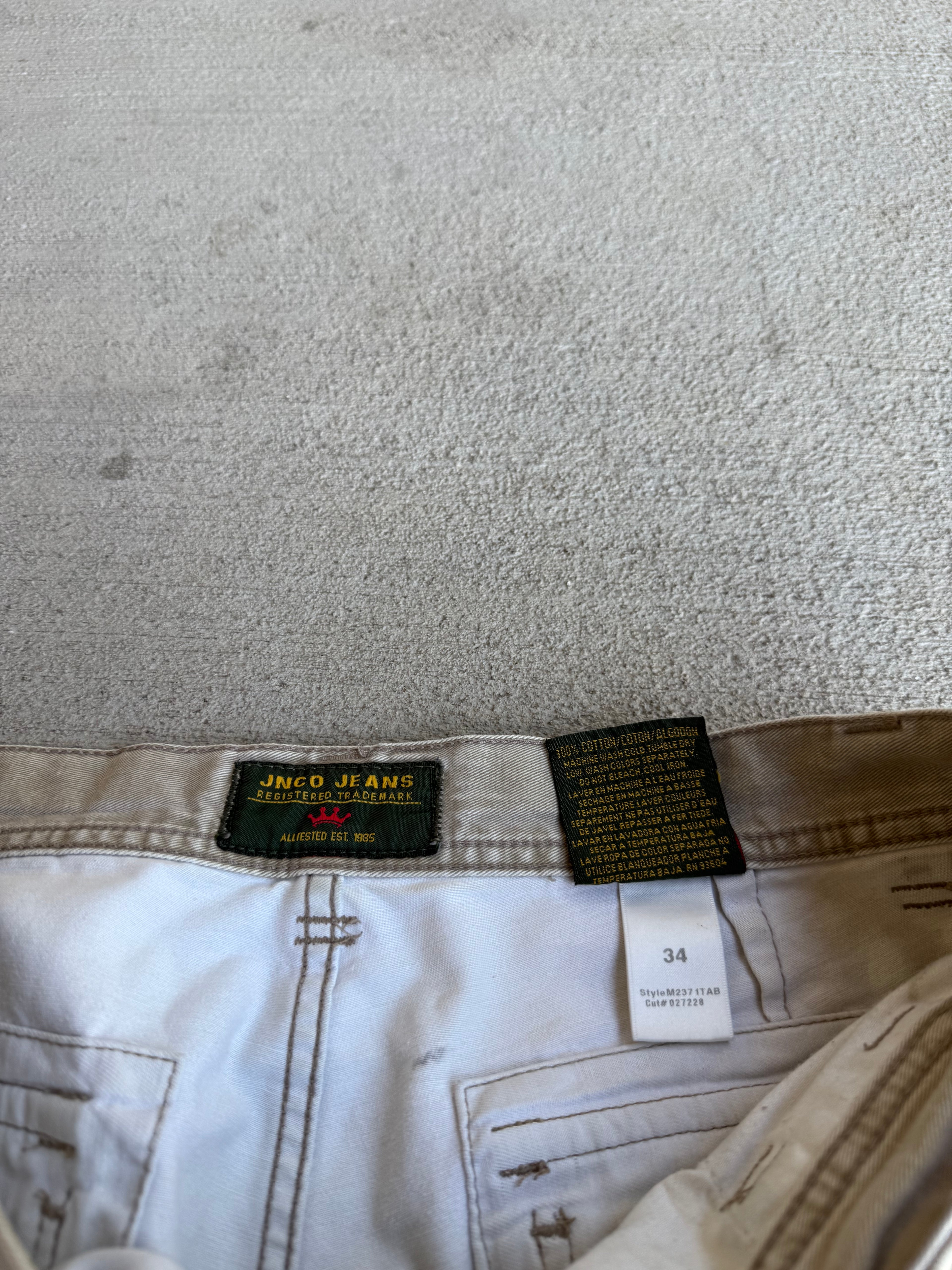 90s JNCO khaki jorts