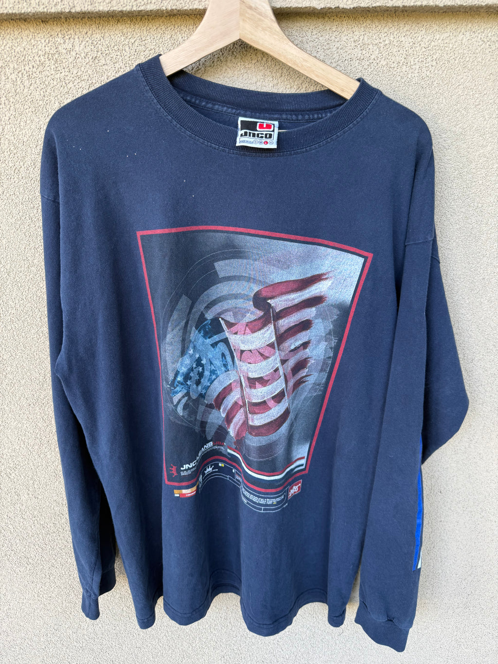 90s JNCO USA long-sleeve