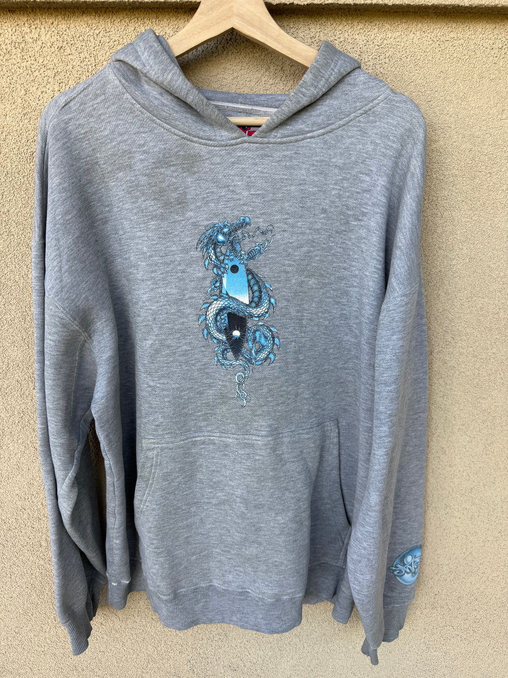 90s JNCO surfing dragon long-sleeve