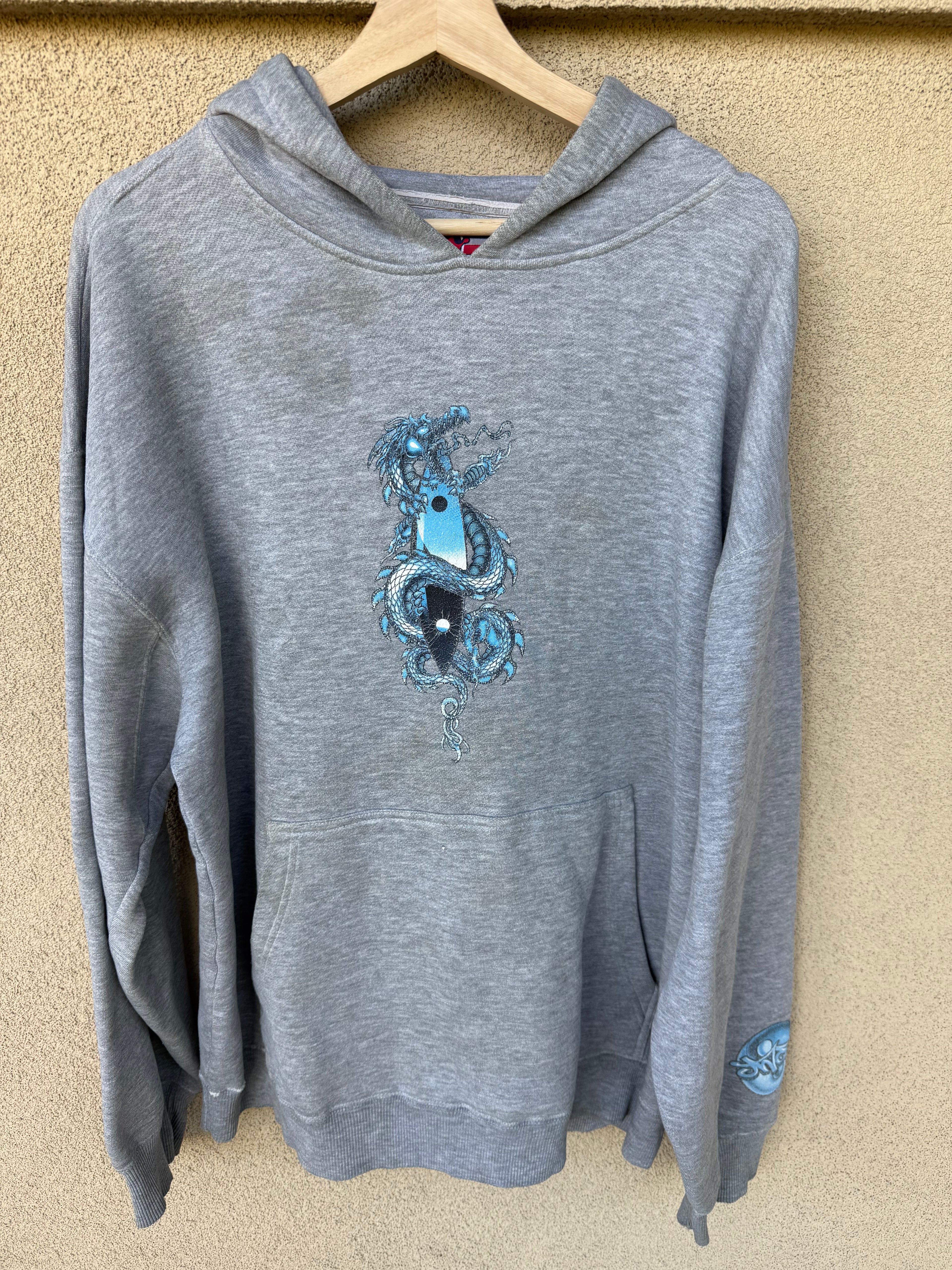 90s JNCO surfing dragon long-sleeve