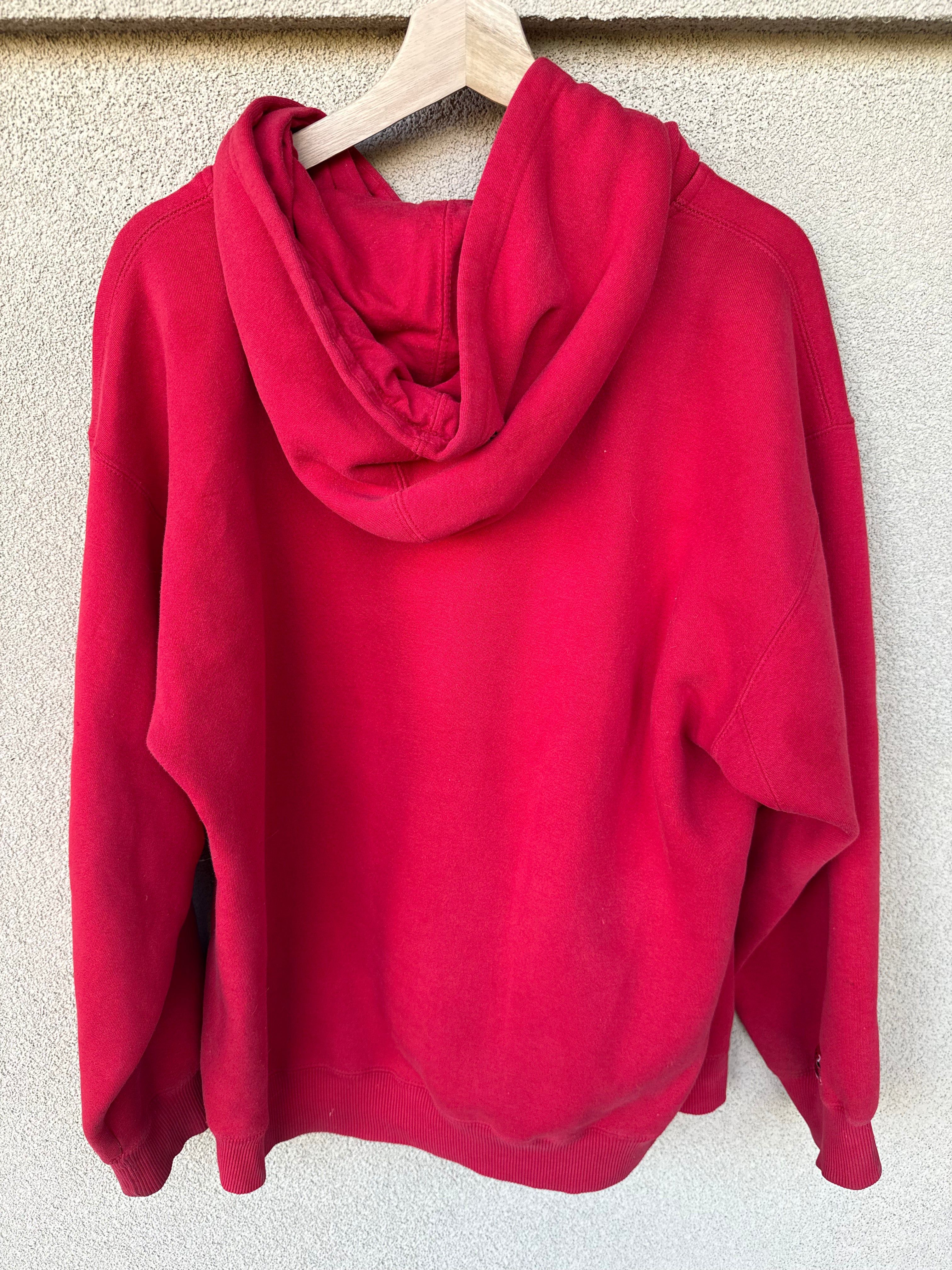 90s JNCO spell-out hoodie