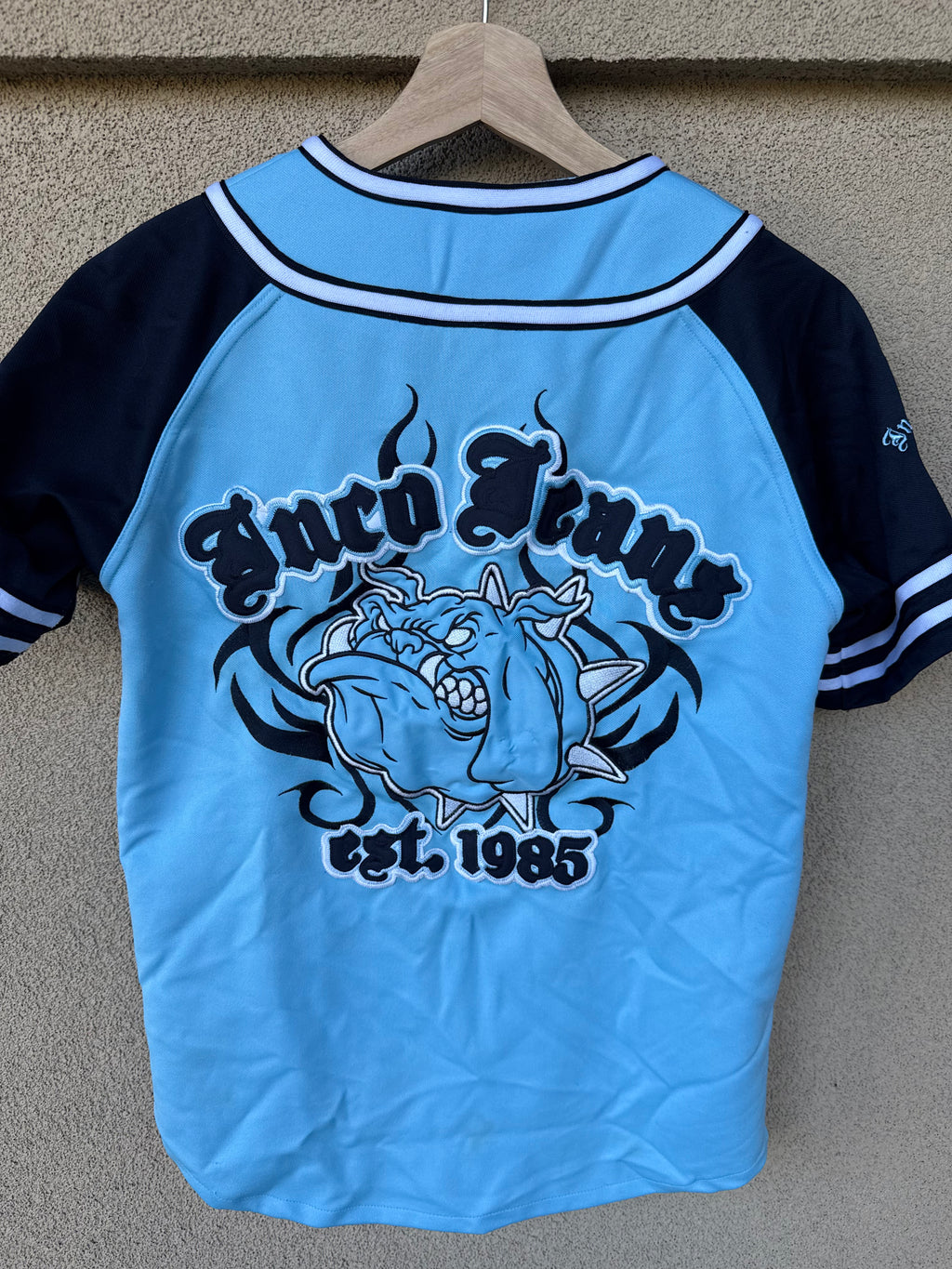 90s JNCO bulldog jersey
