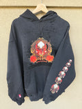 90s JNCO thrashed GRAIL hoodie