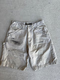 90s JNCO khaki thrashed jorts