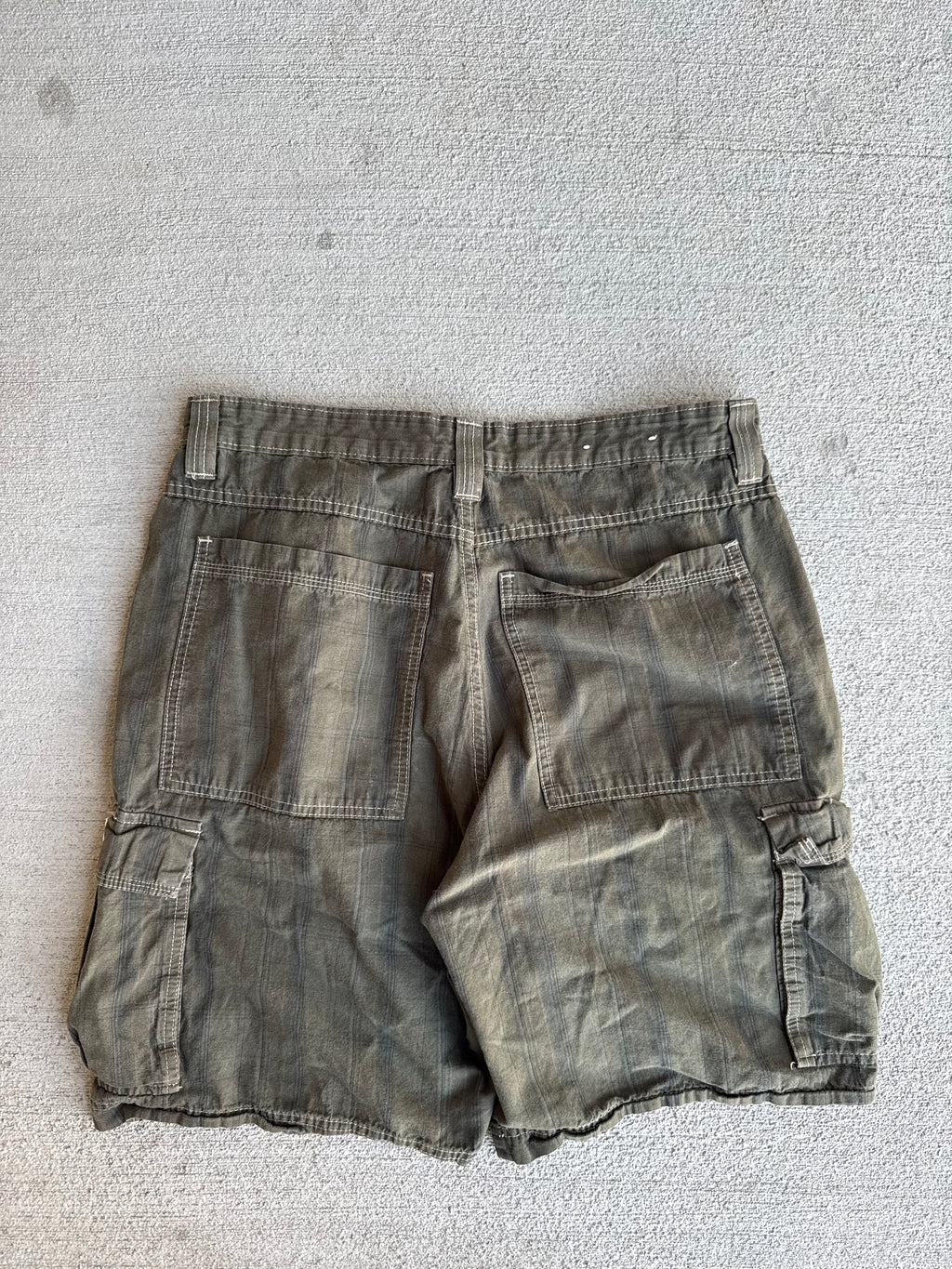 90s JNCO pinstripe jorts