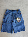 90s JNCO skull jorts